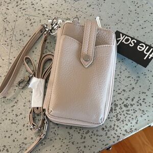 The Sak Light Brown Crossbody Bag